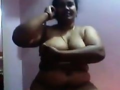 Indian bbw showing off her body